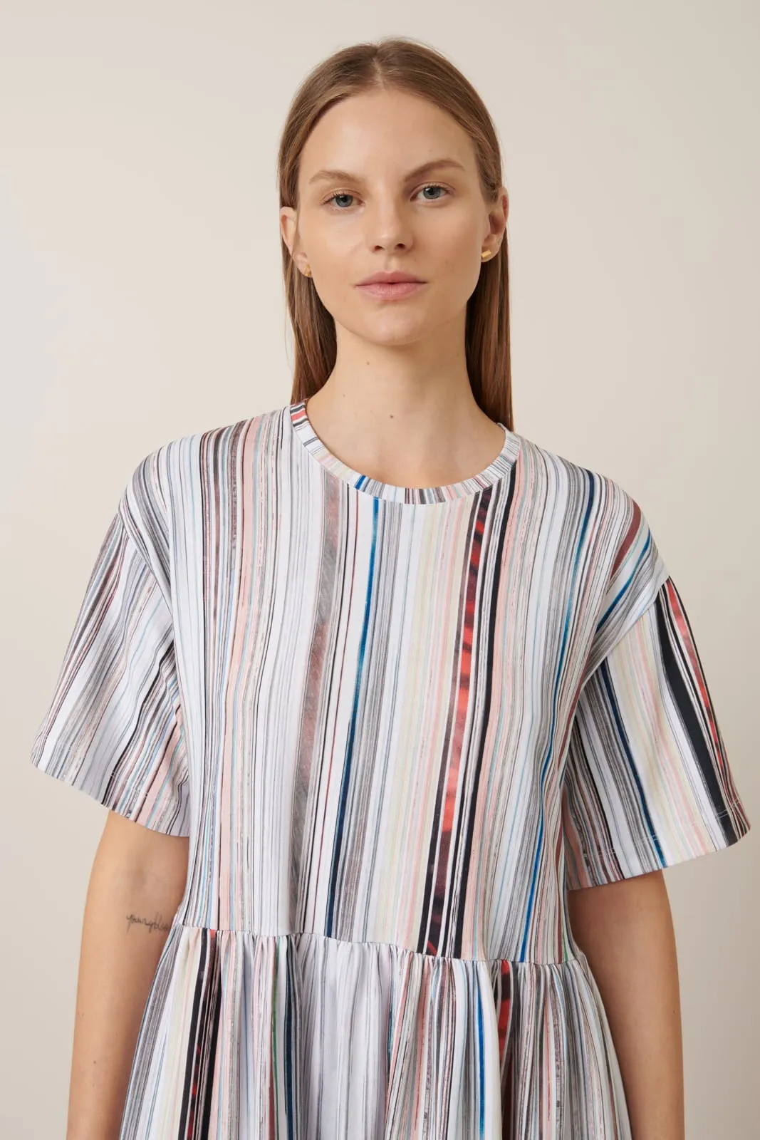 Kowtow - Library Dress Library Stripe