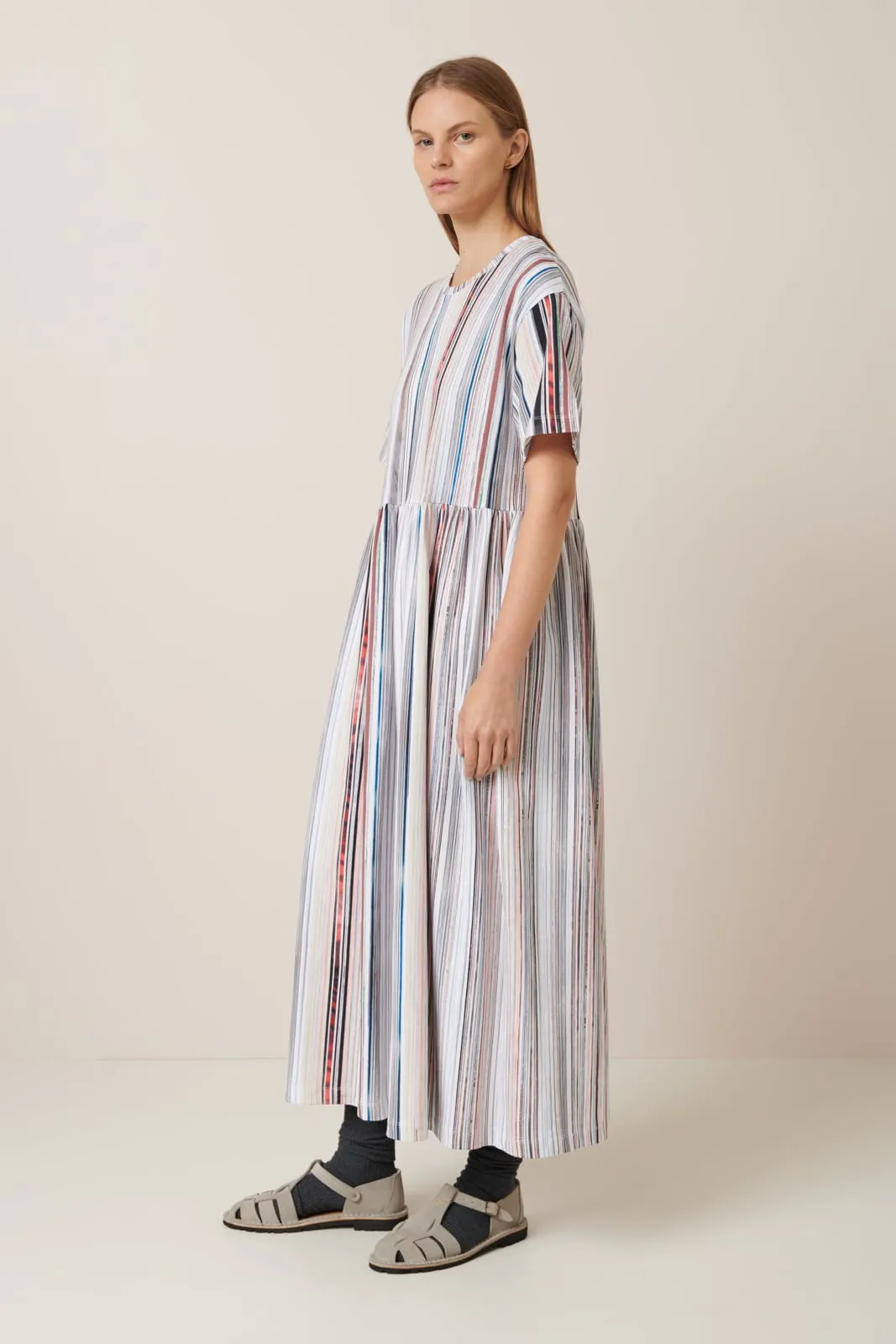 Kowtow - Library Dress Library Stripe