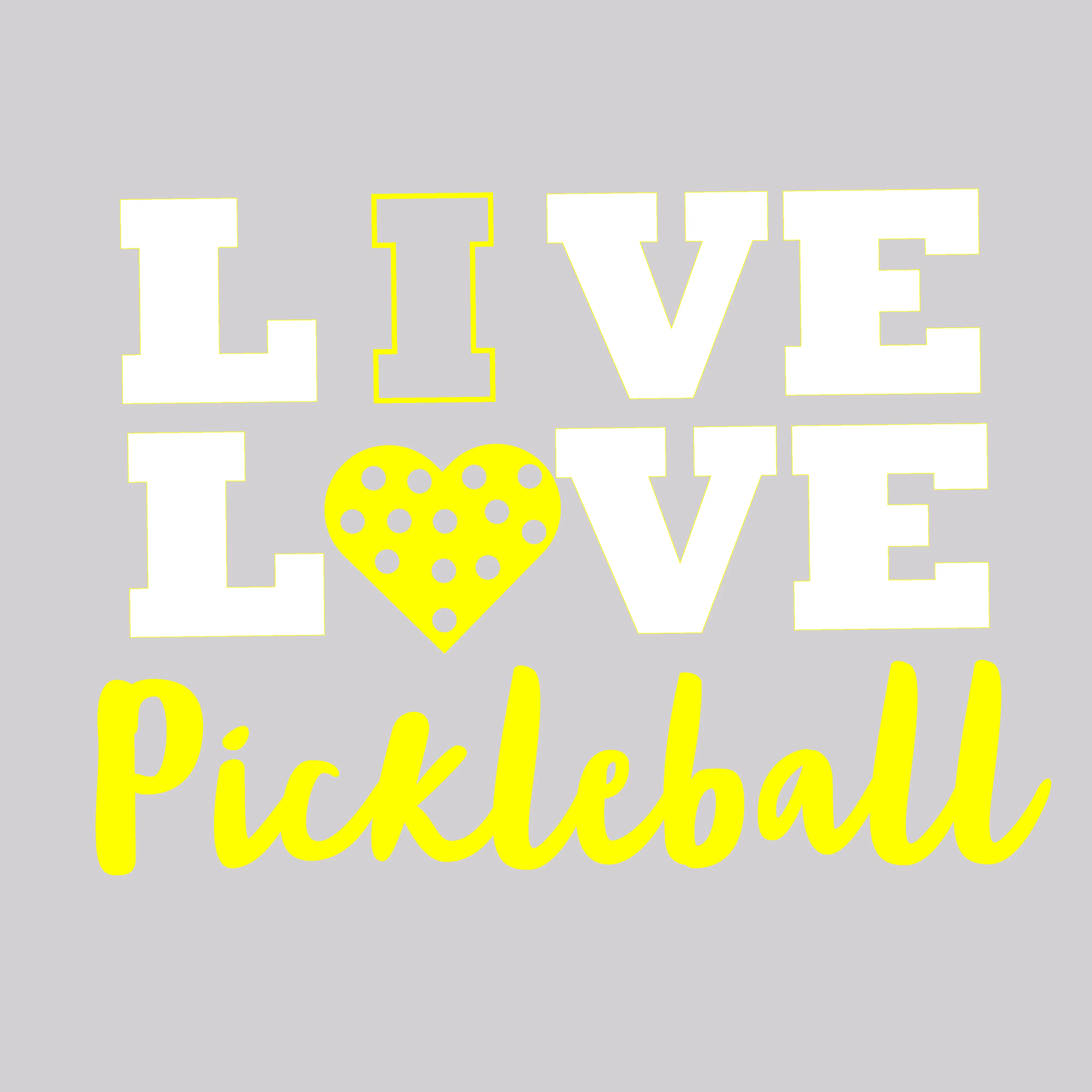 Live Love Pickleball | Youth Short Sleeve Pickleball Shirts | 100% Polyester