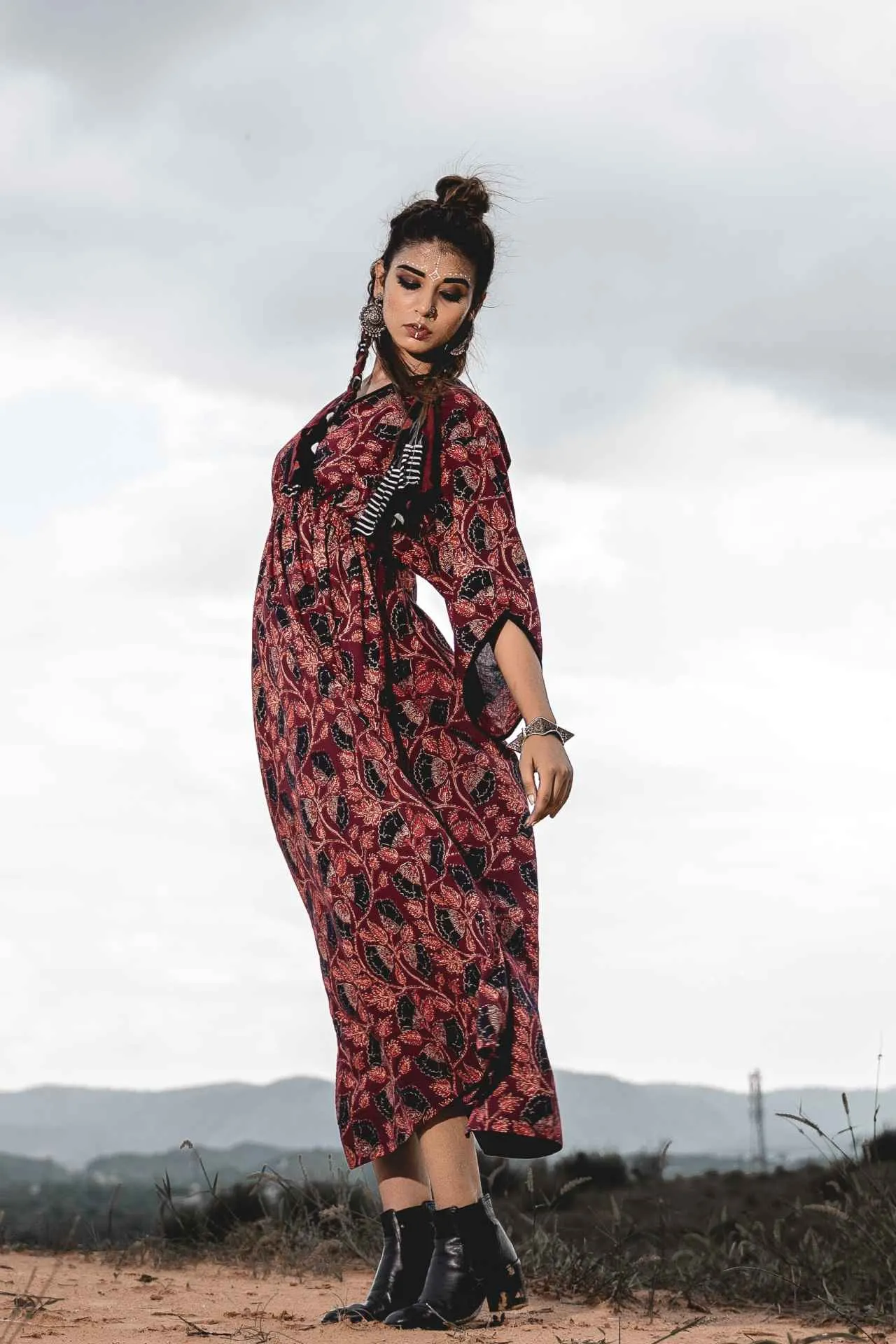 Long Kaftan Dress