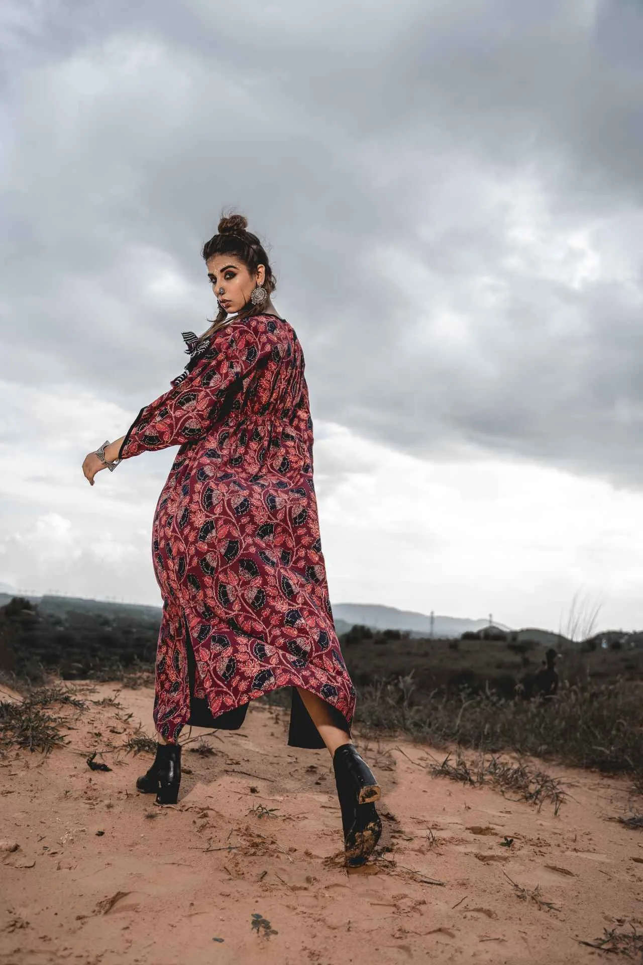 Long Kaftan Dress