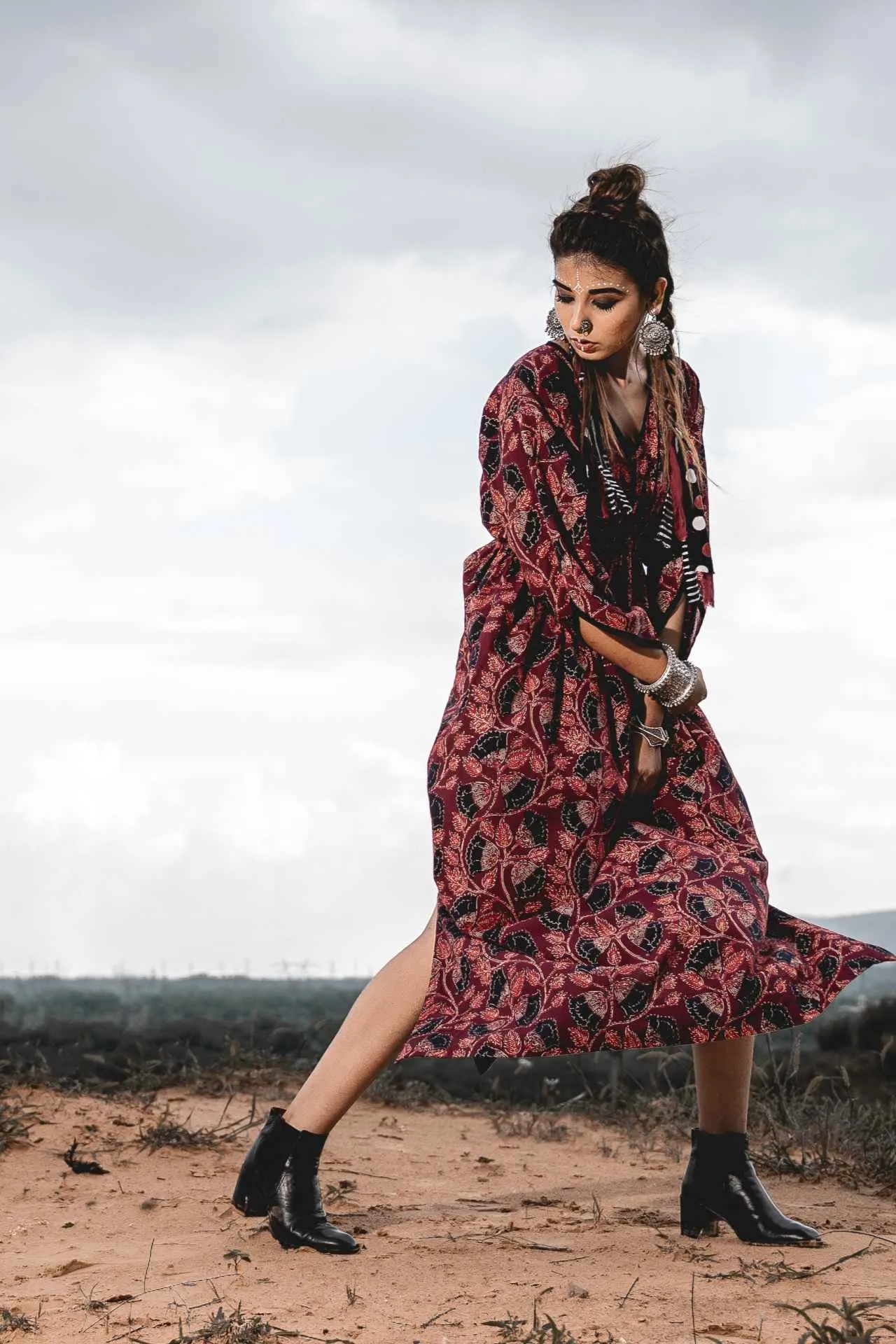 Long Kaftan Dress