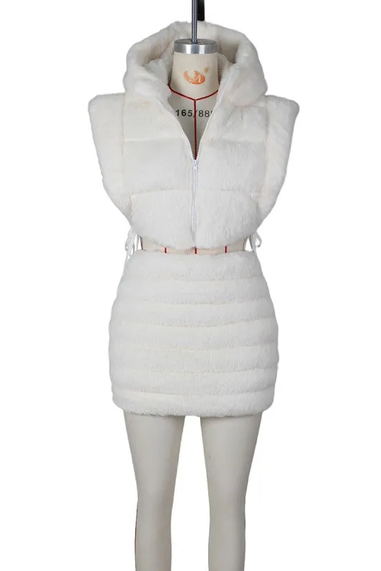 Luxe Faux Fur Teddy Vest – Soft, Cozy, & Chic Statement Layer