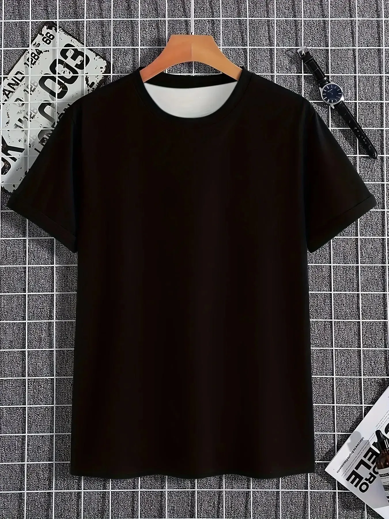 Mens Vibrant Graphic T-shirt  Breathable Stylish
