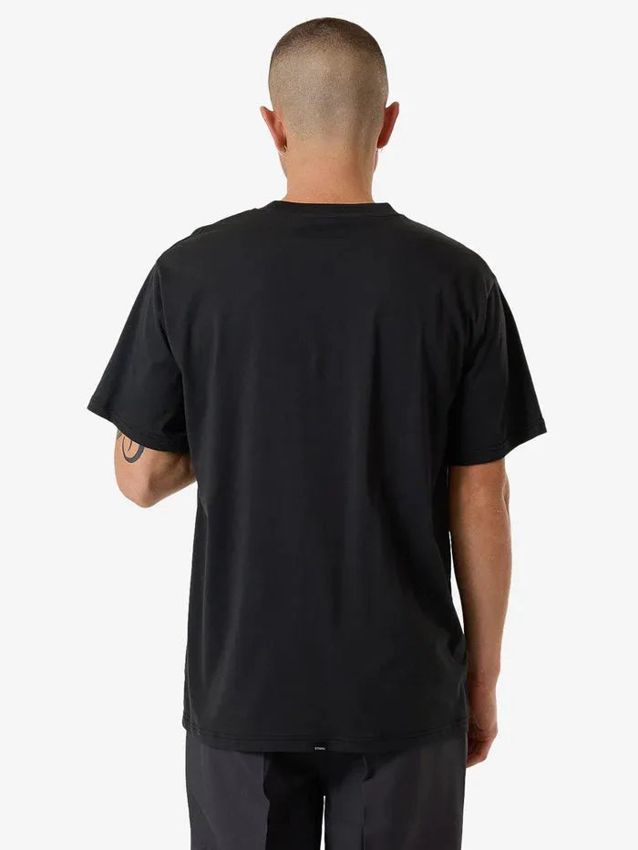 Minimal Thrills Merch Fit Tee - Faded Black