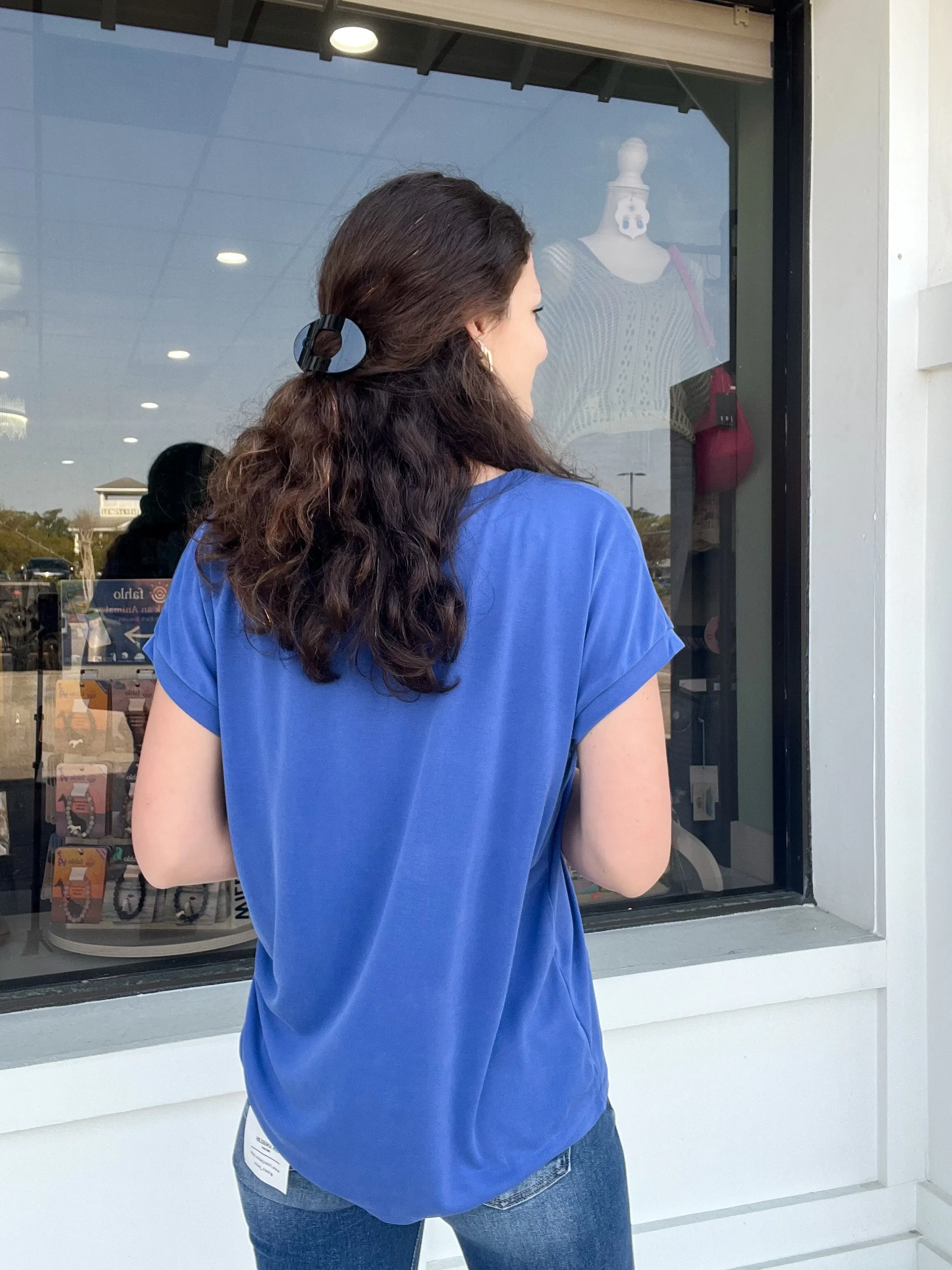 Modal Soft V-Neck Tee