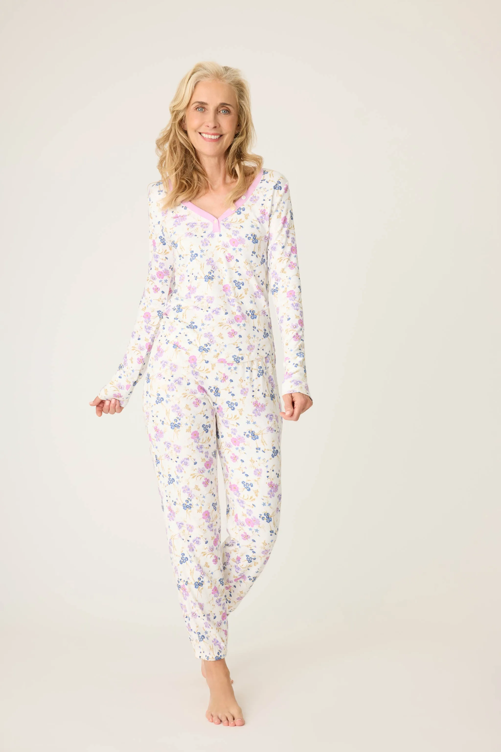 More Amour Floral PJ Set