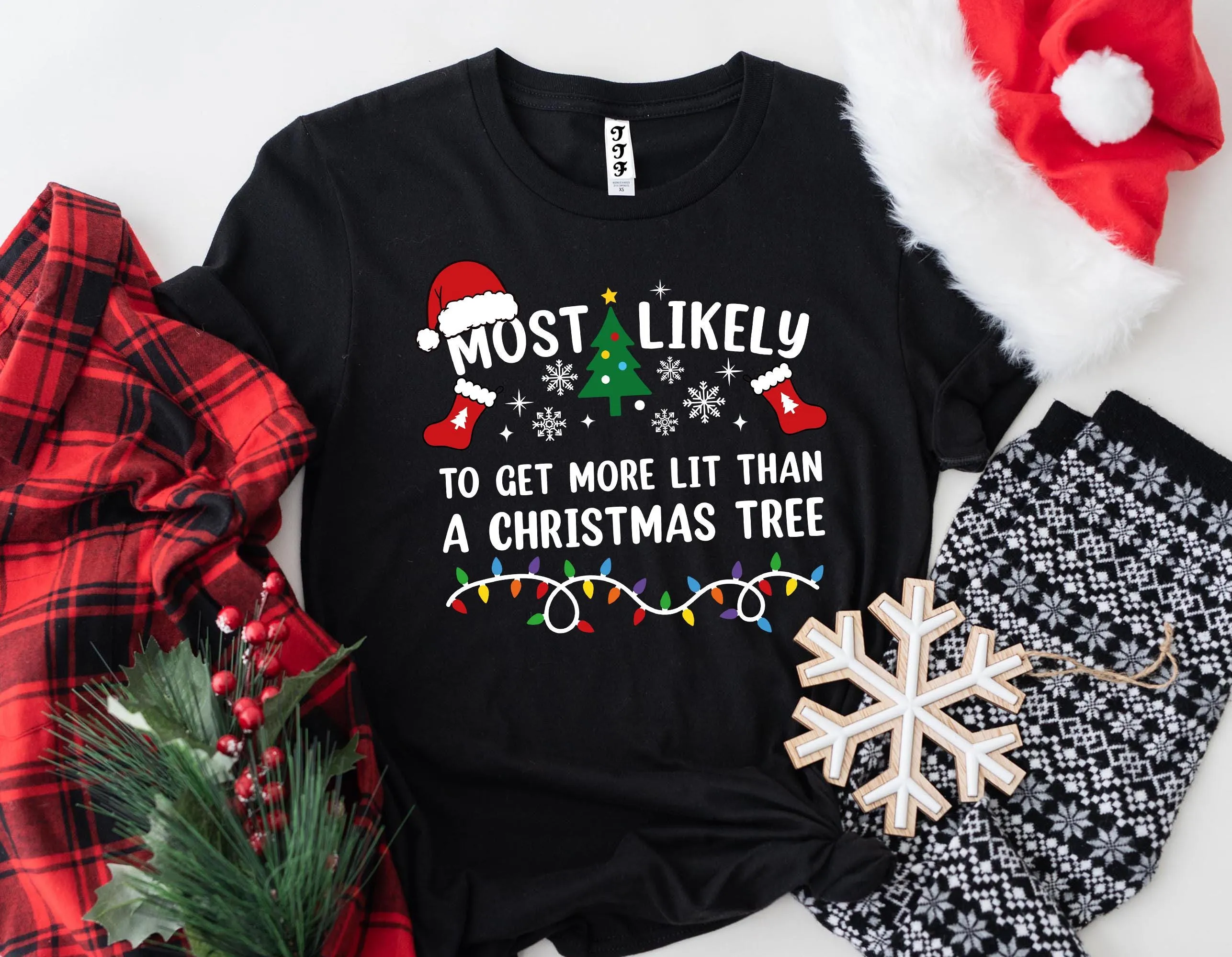 Most Likely to Christmas Shirts, Matching Family Christmas Shirts, Matching Xmas Family Pajamas
