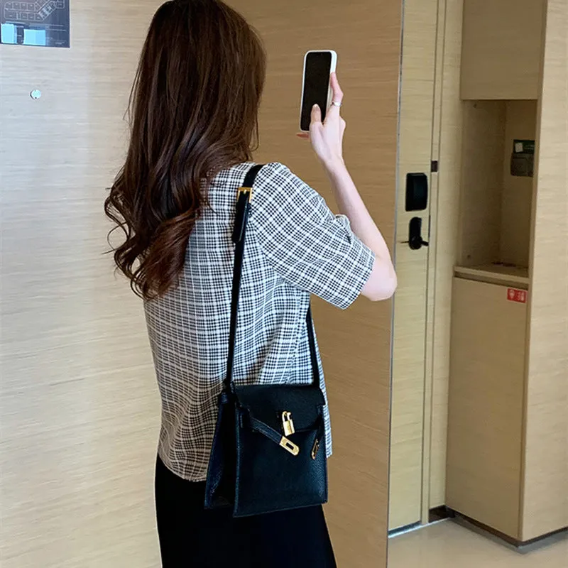New Fashion V-neck Top Loose Trendy Shirt