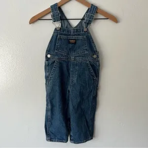 OshKosh B’Gosh Toddler Boys’ Solid Cotton Denim Overalls