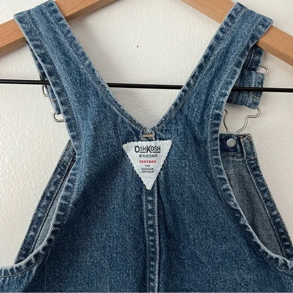 OshKosh B’Gosh Toddler Boys’ Solid Cotton Denim Overalls