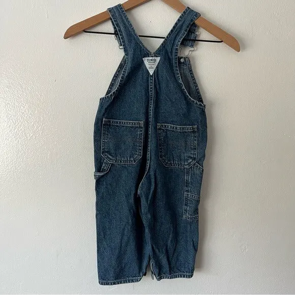 OshKosh B’Gosh Toddler Boys’ Solid Cotton Denim Overalls