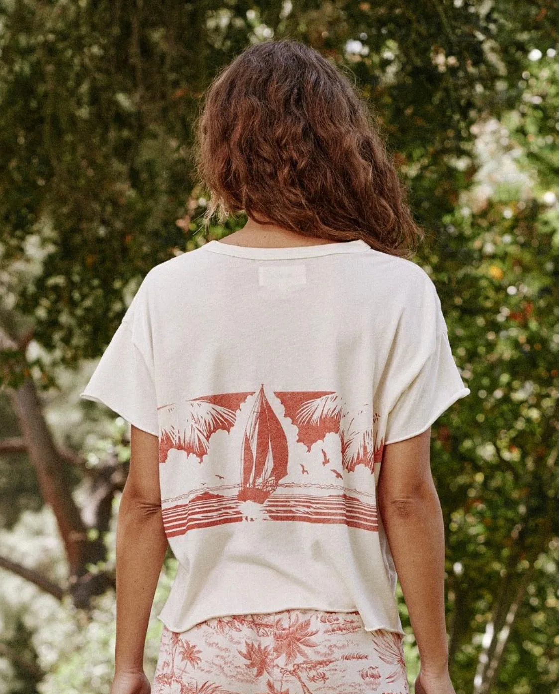 Paradise Crop Tee