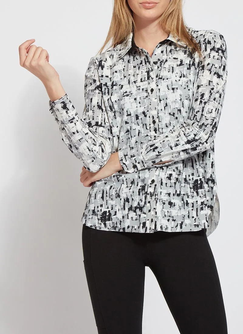 Patterned Roll Tab Connie