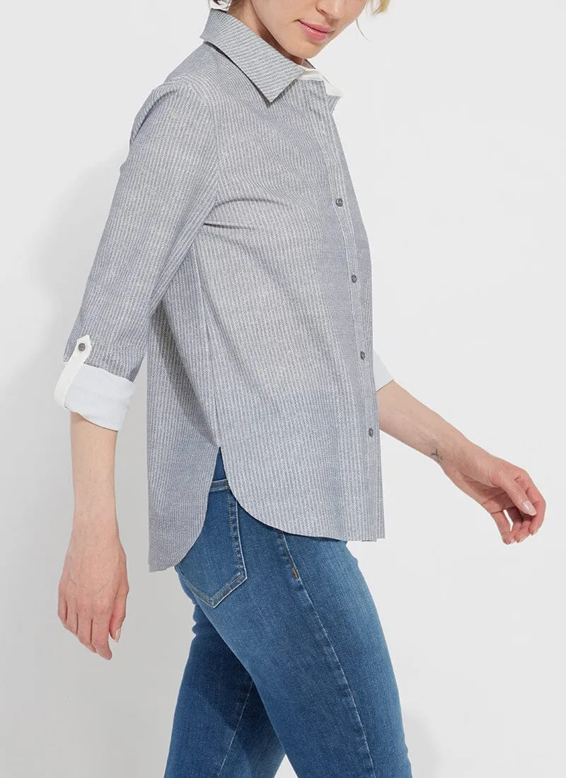 Patterned Roll Tab Connie