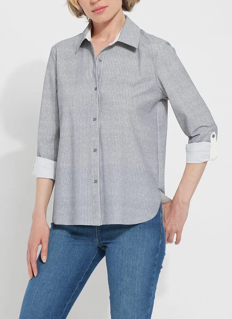 Patterned Roll Tab Connie
