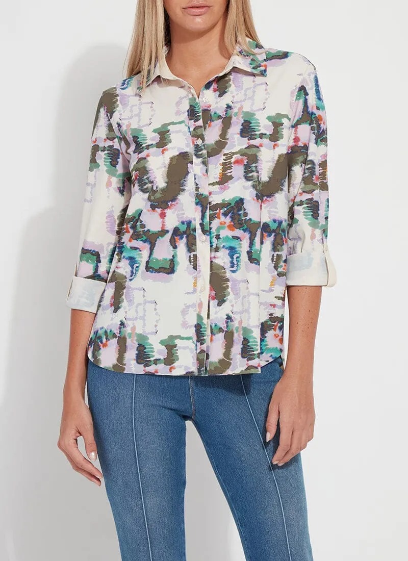 Patterned Roll Tab Connie