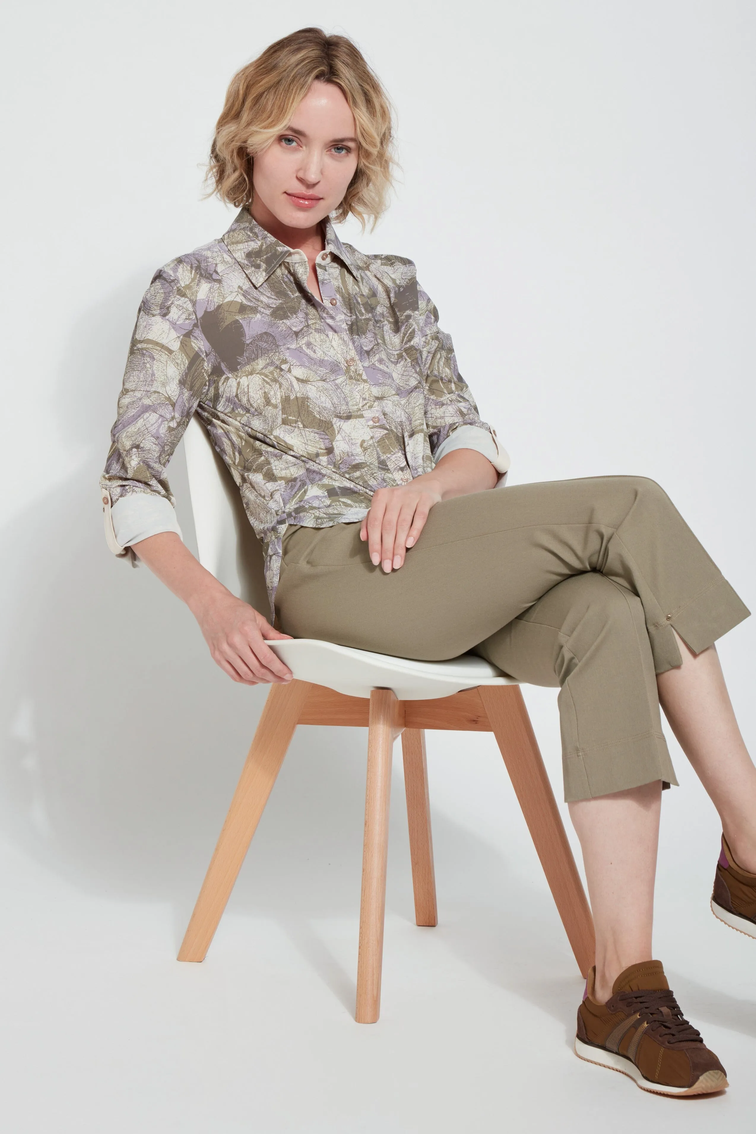 Patterned Roll Tab Connie