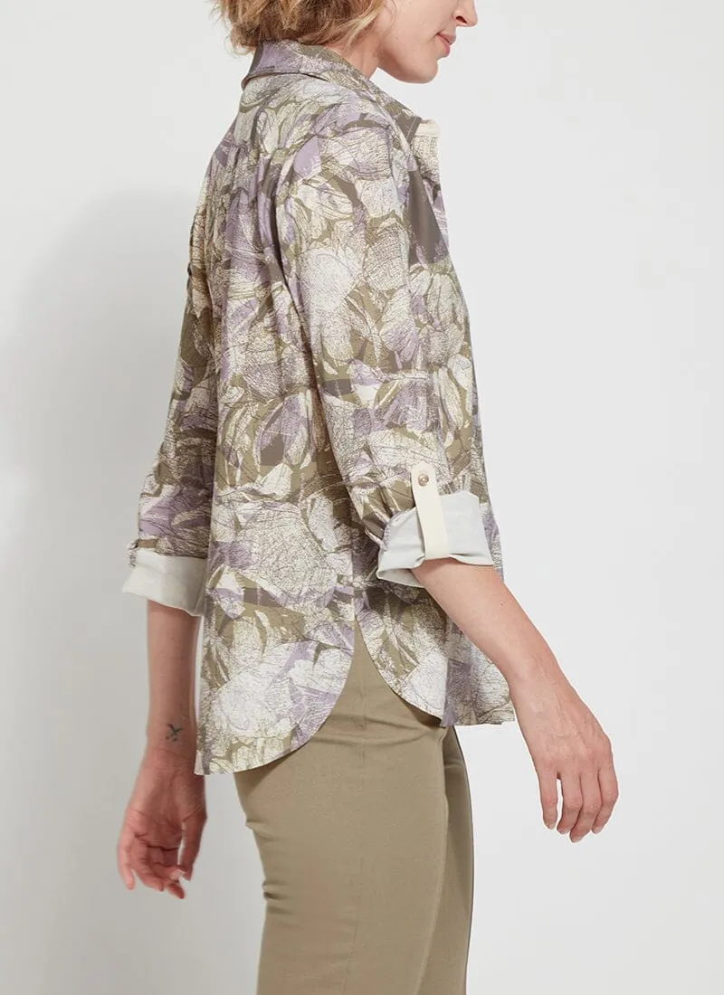 Patterned Roll Tab Connie