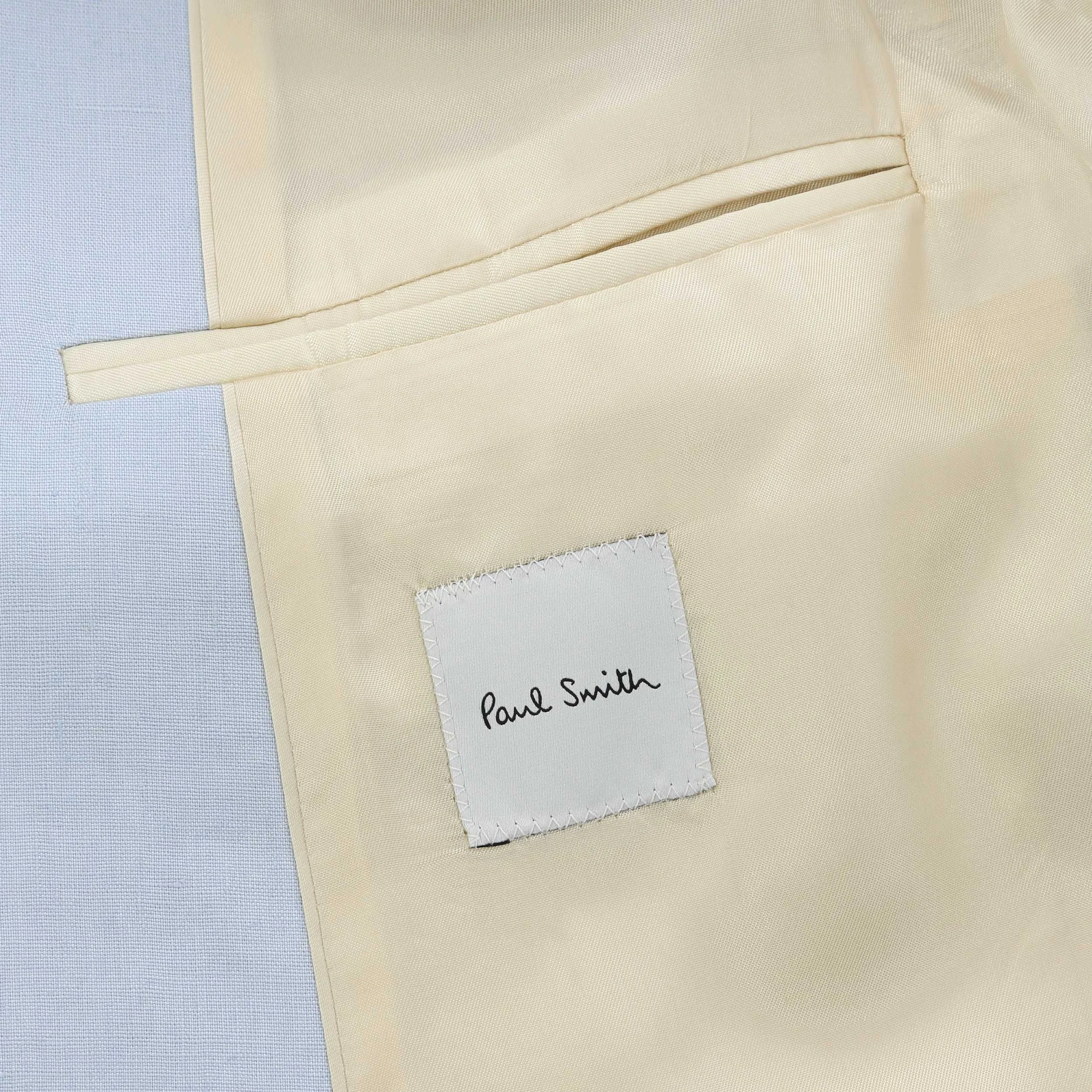 Paul Smith 2 Button Jacket in Sky Blue
