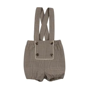 Plaid Overalls
