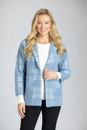 Plush One Button Cozy Coat
