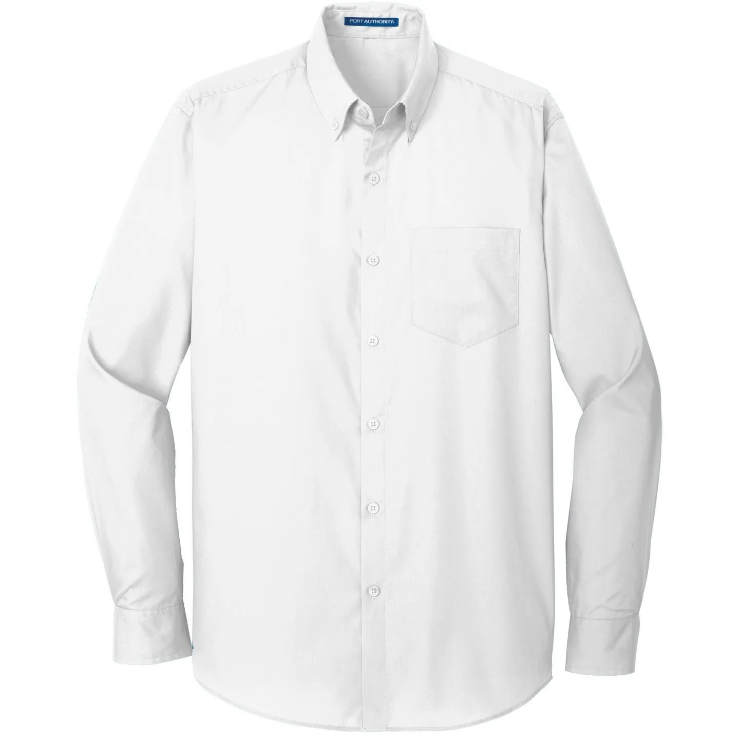 Port Authority® Long Sleeve Carefree Poplin Shirt