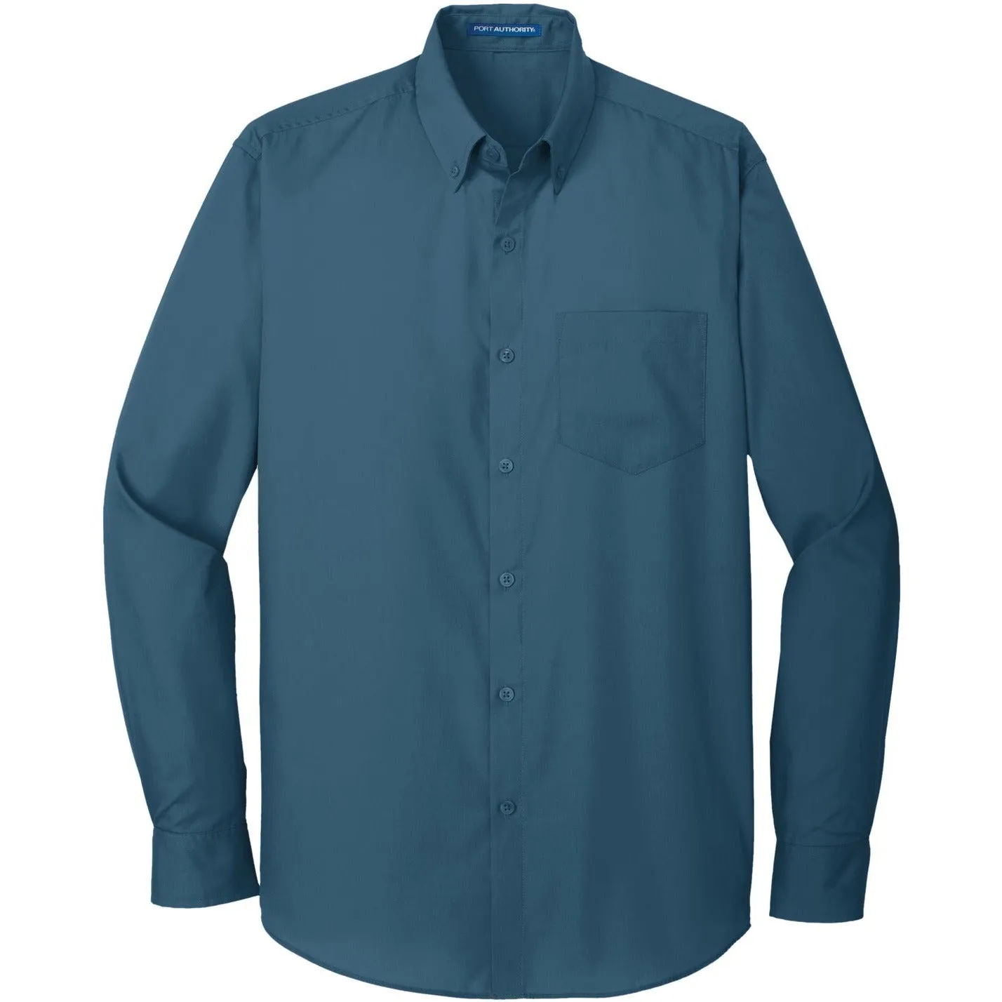 Port Authority® Long Sleeve Carefree Poplin Shirt