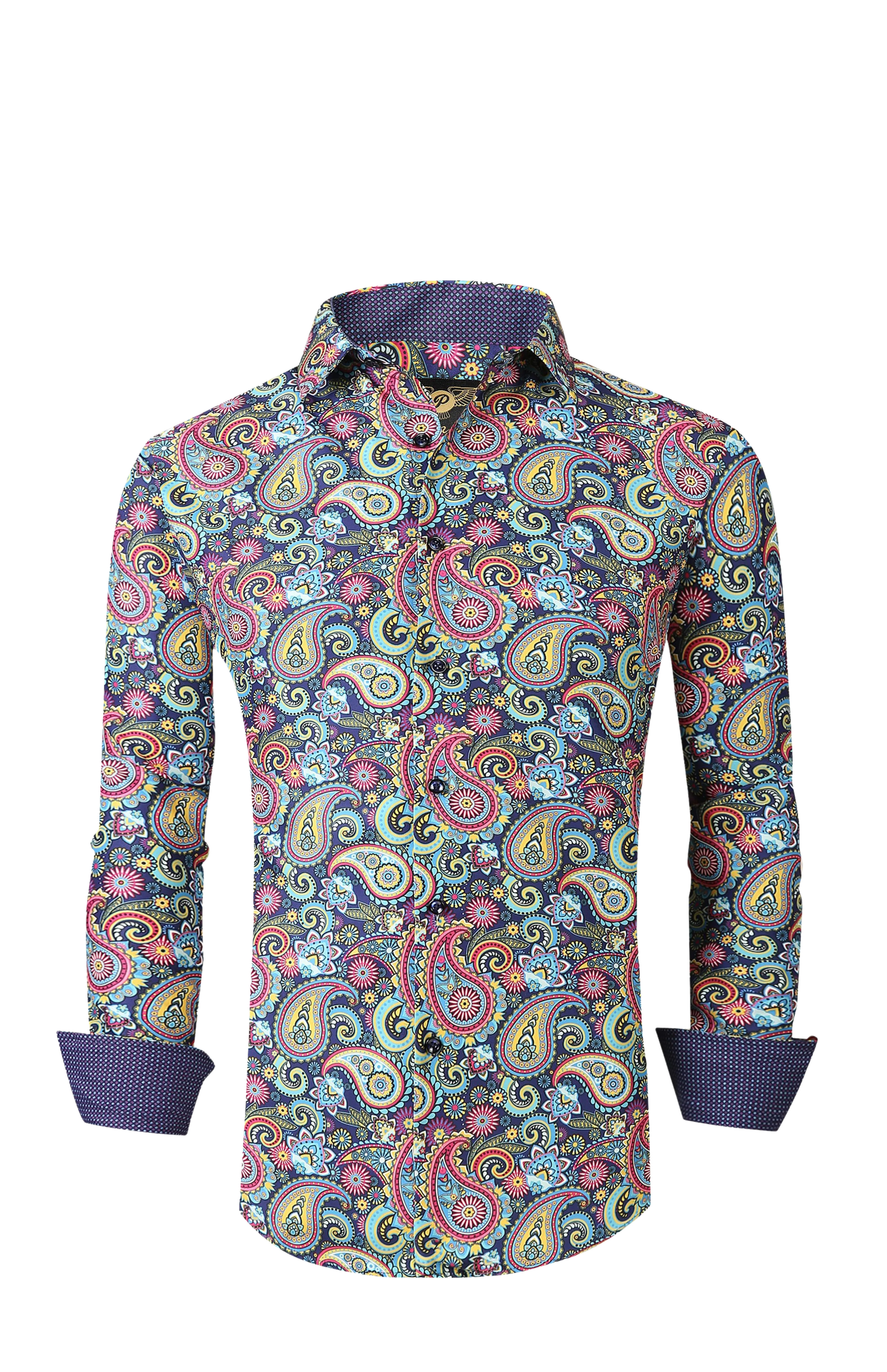 PREMIERE SHIRTS: COLORFUL DESIGNER PAISLEY