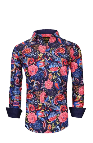 PREMIERE SHIRTS: MULTICOLOR FLORAL