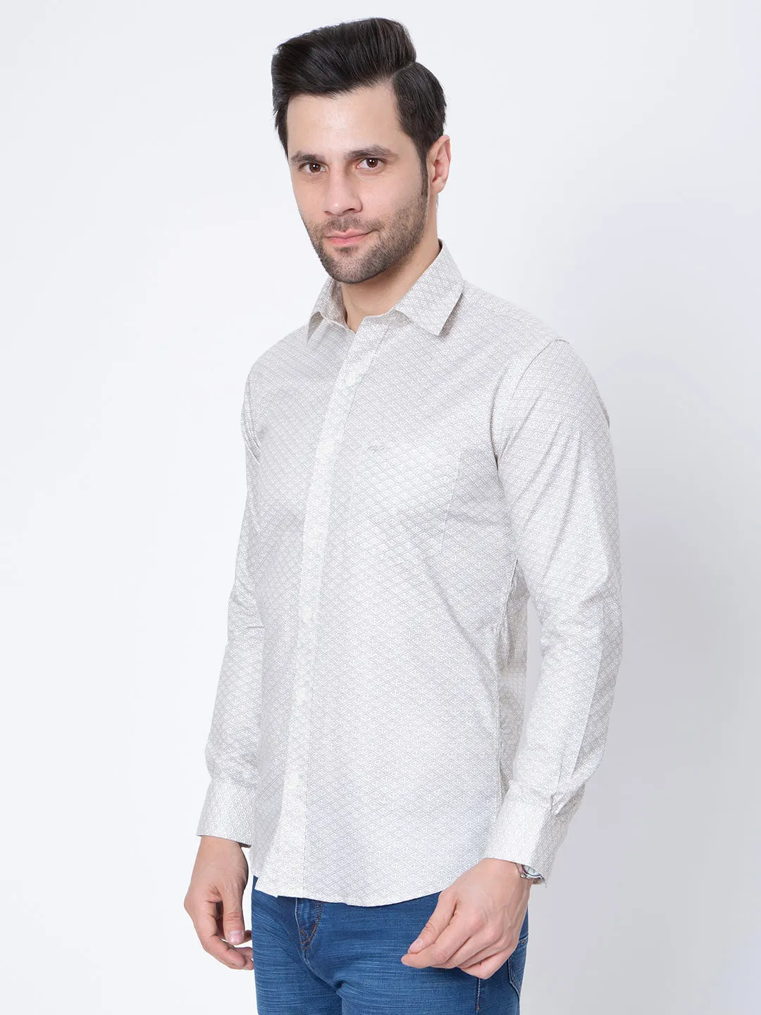 Printed Small Printed Shirt
