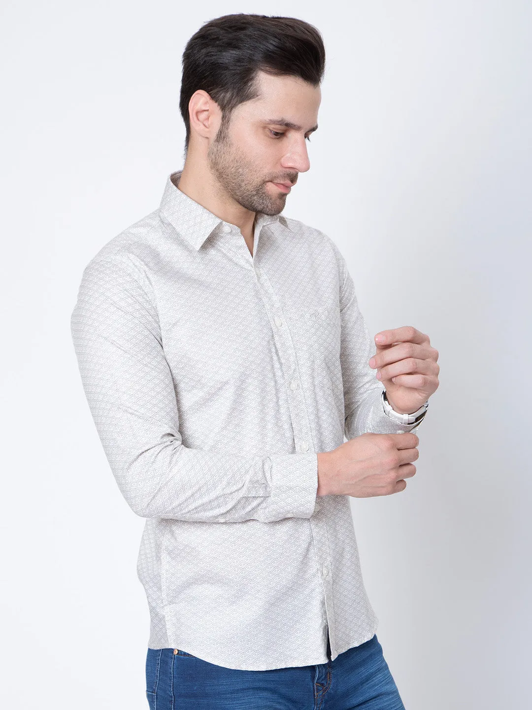 Printed Small Printed Shirt