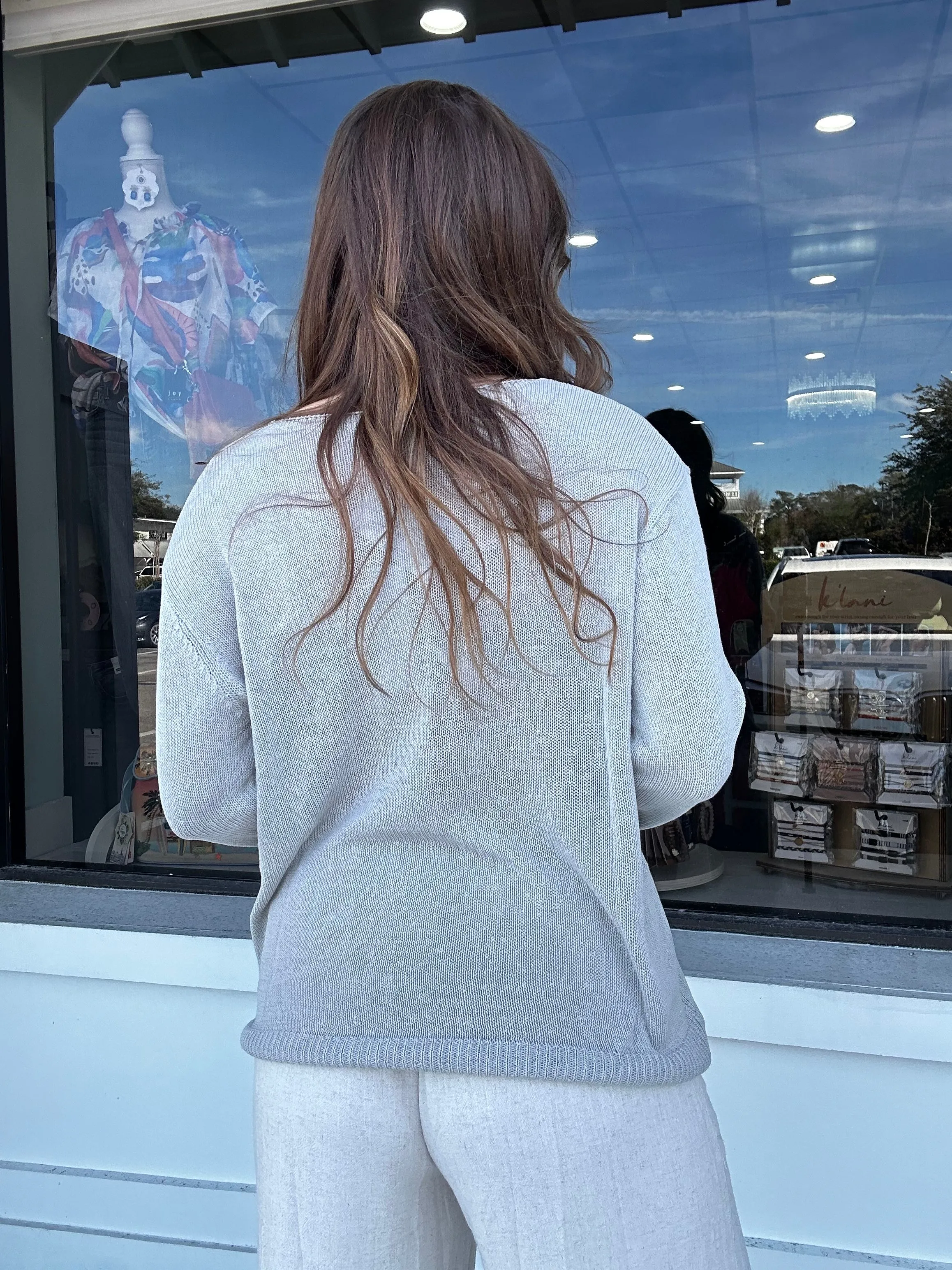 "Stay At Home Club" Sweater