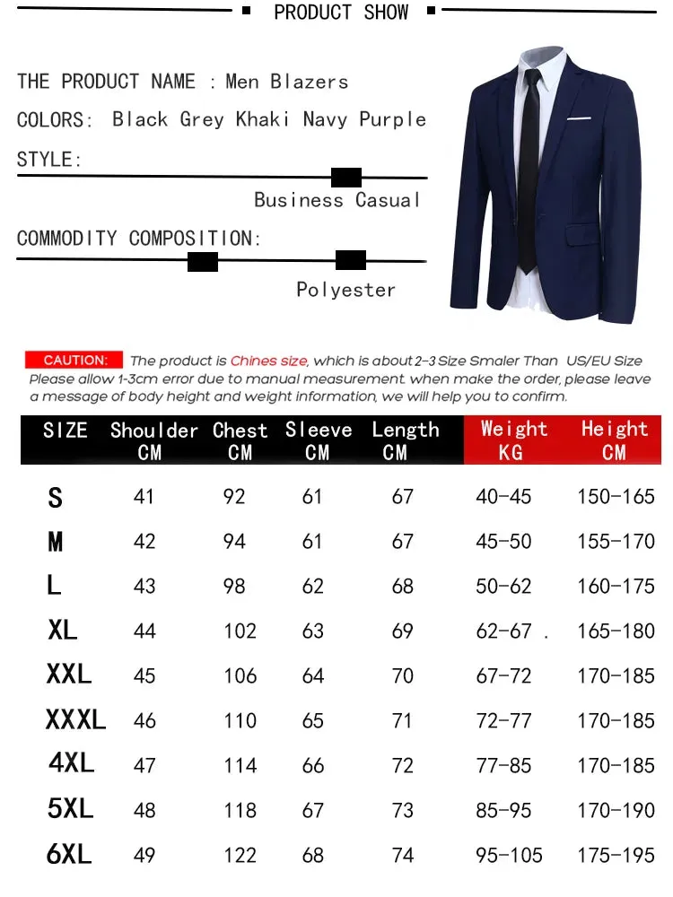 Refined Blue Business Suit Ensemble
