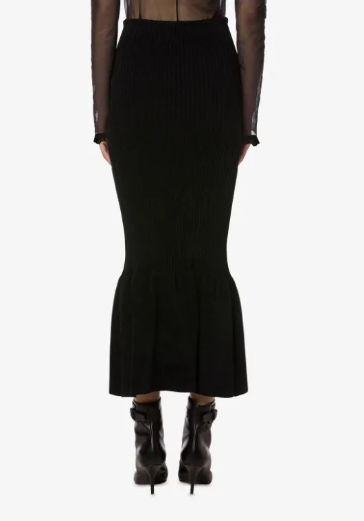 Ribbed Chenille Skirt