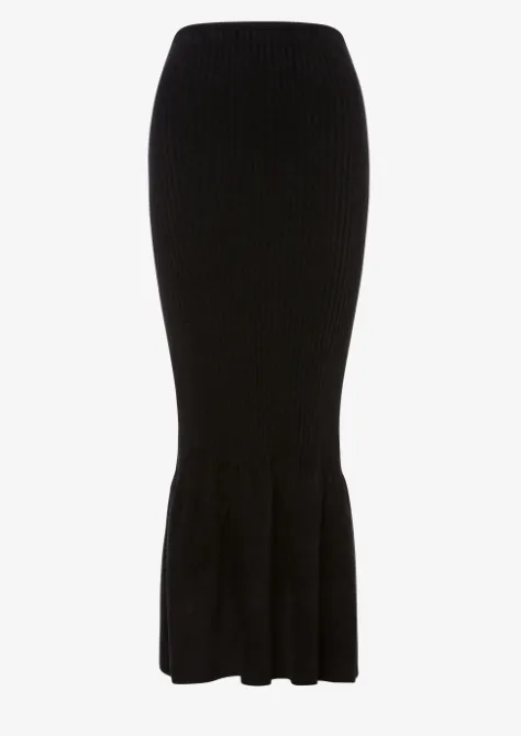 Ribbed Chenille Skirt