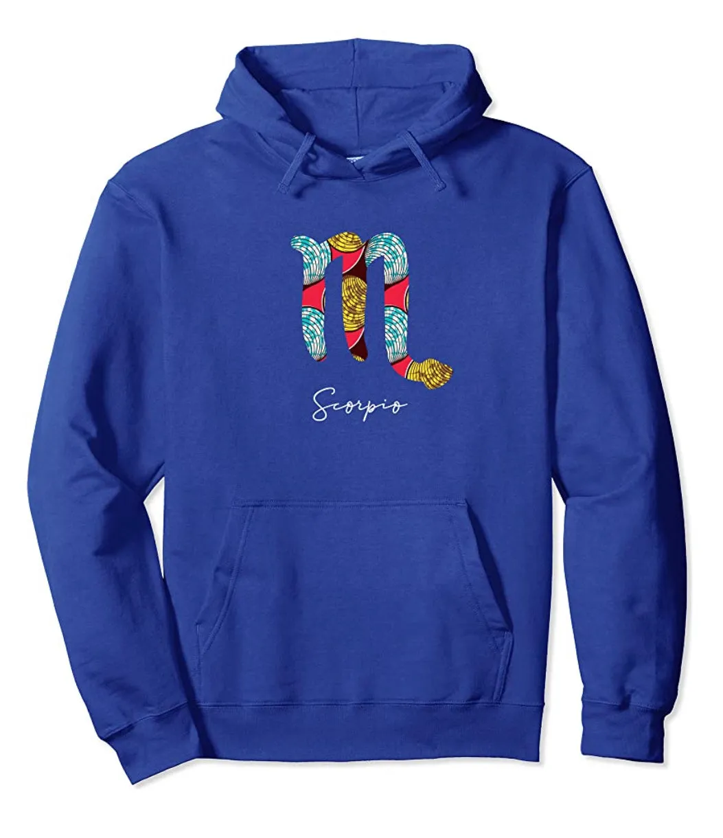 Scorpio Zodiac Astrology Star Sign Tees By Berts Pullover Hoodie