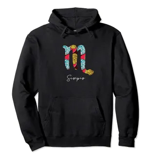 Scorpio Zodiac Astrology Star Sign Tees By Berts Pullover Hoodie