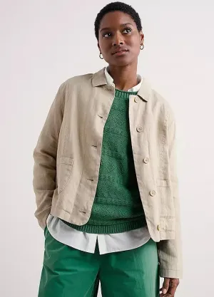 Seasalt Arame linen jacket Whelk