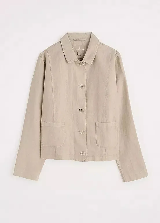 Seasalt Arame linen jacket Whelk