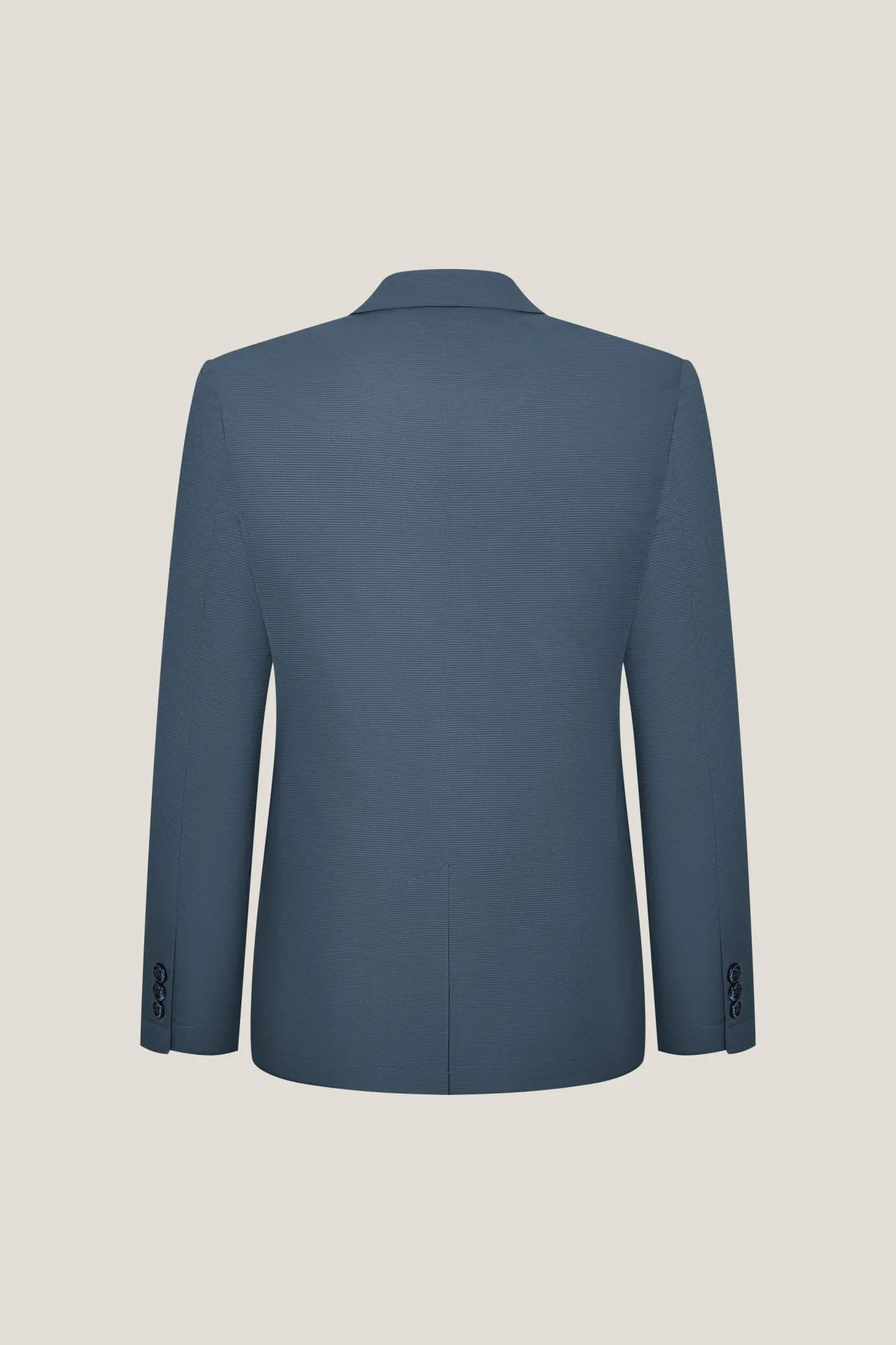 Seersucker Relax Fit Casual Blazer