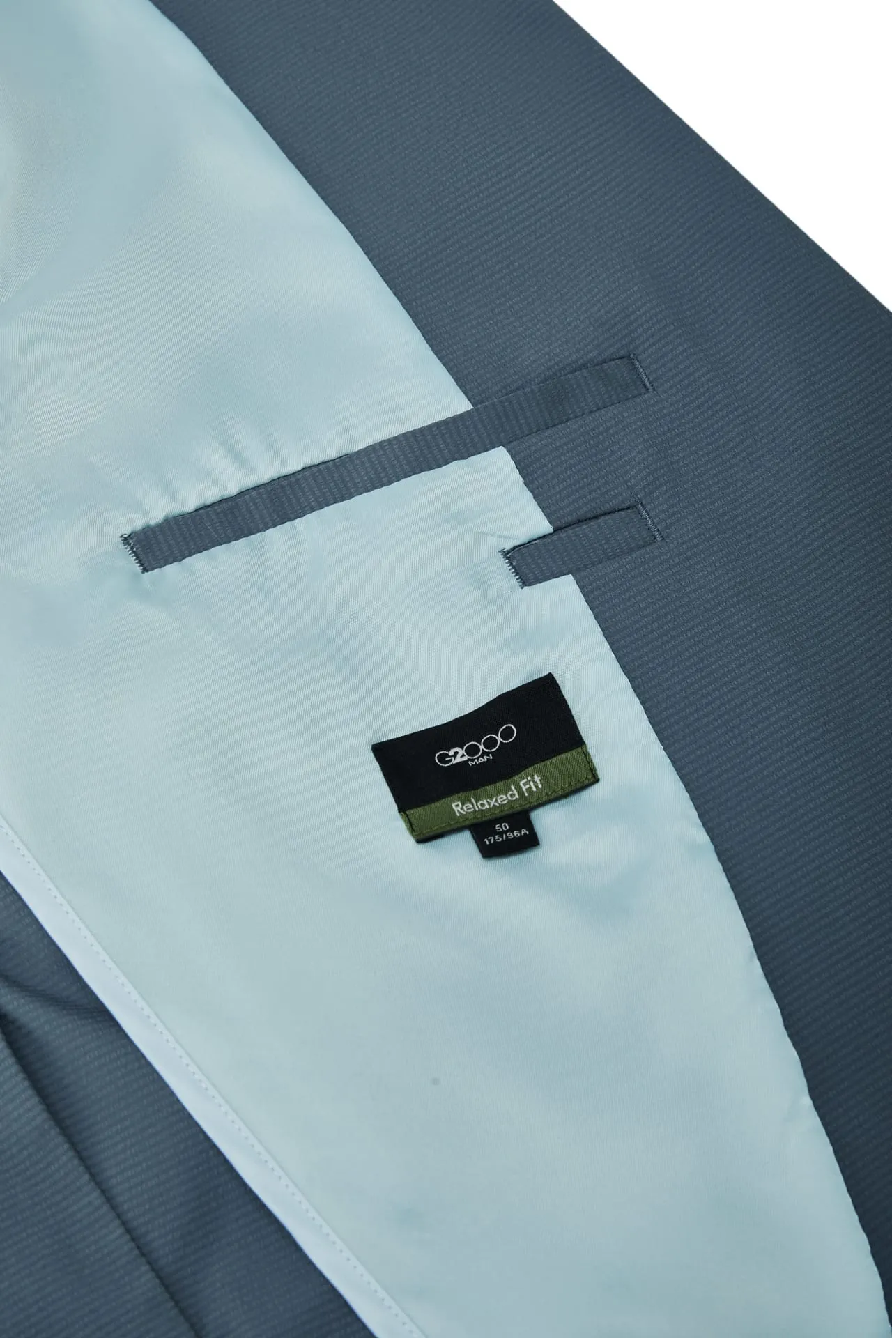 Seersucker Relax Fit Casual Blazer
