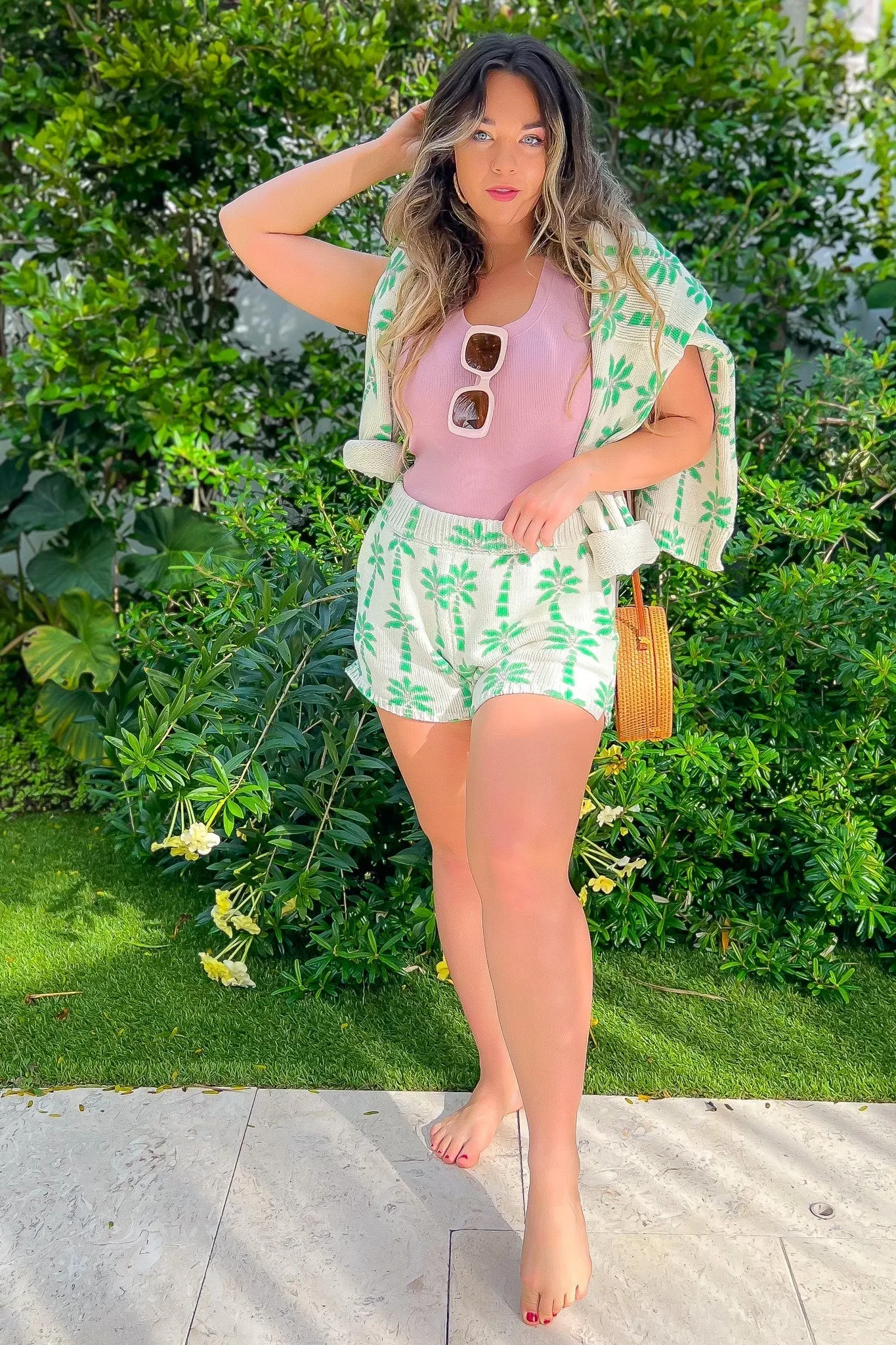 Show Me Your Mumu Palm Knit Gilligan Sweater
