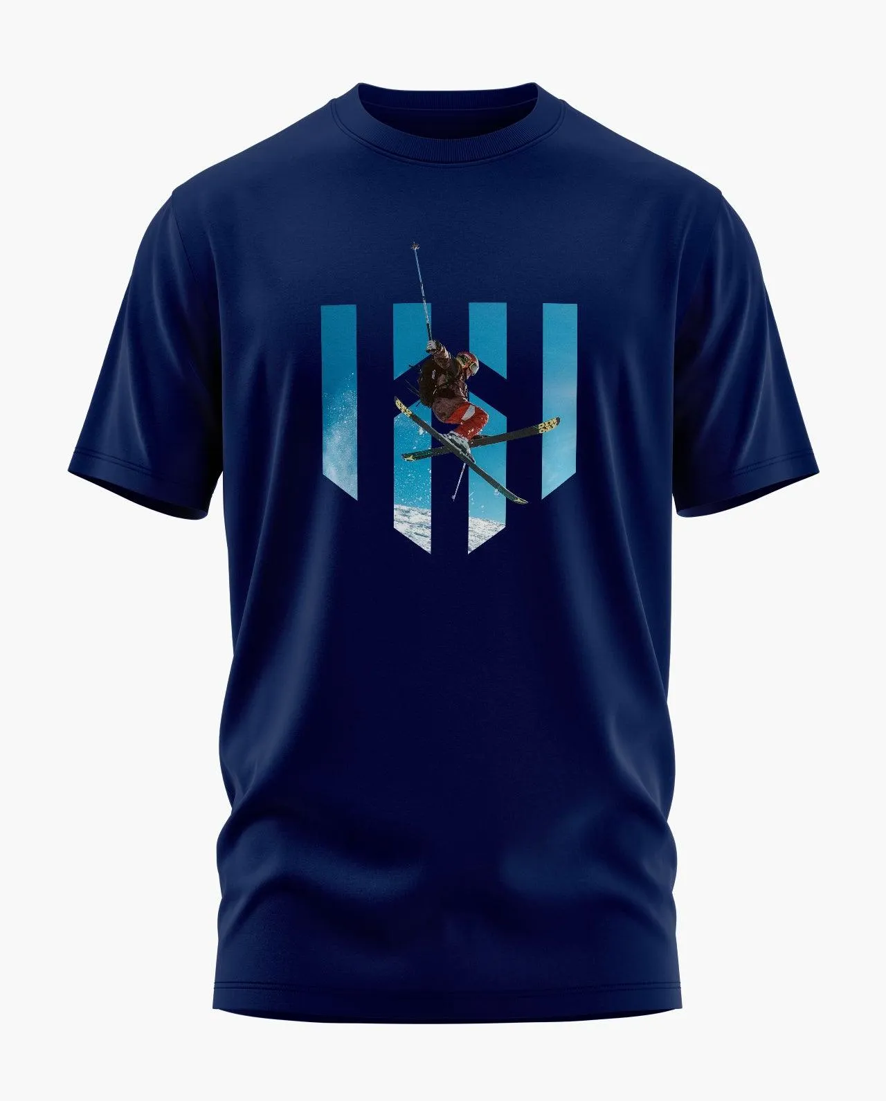 Skiing Signature LuxeSoft Cotton T-Shirt