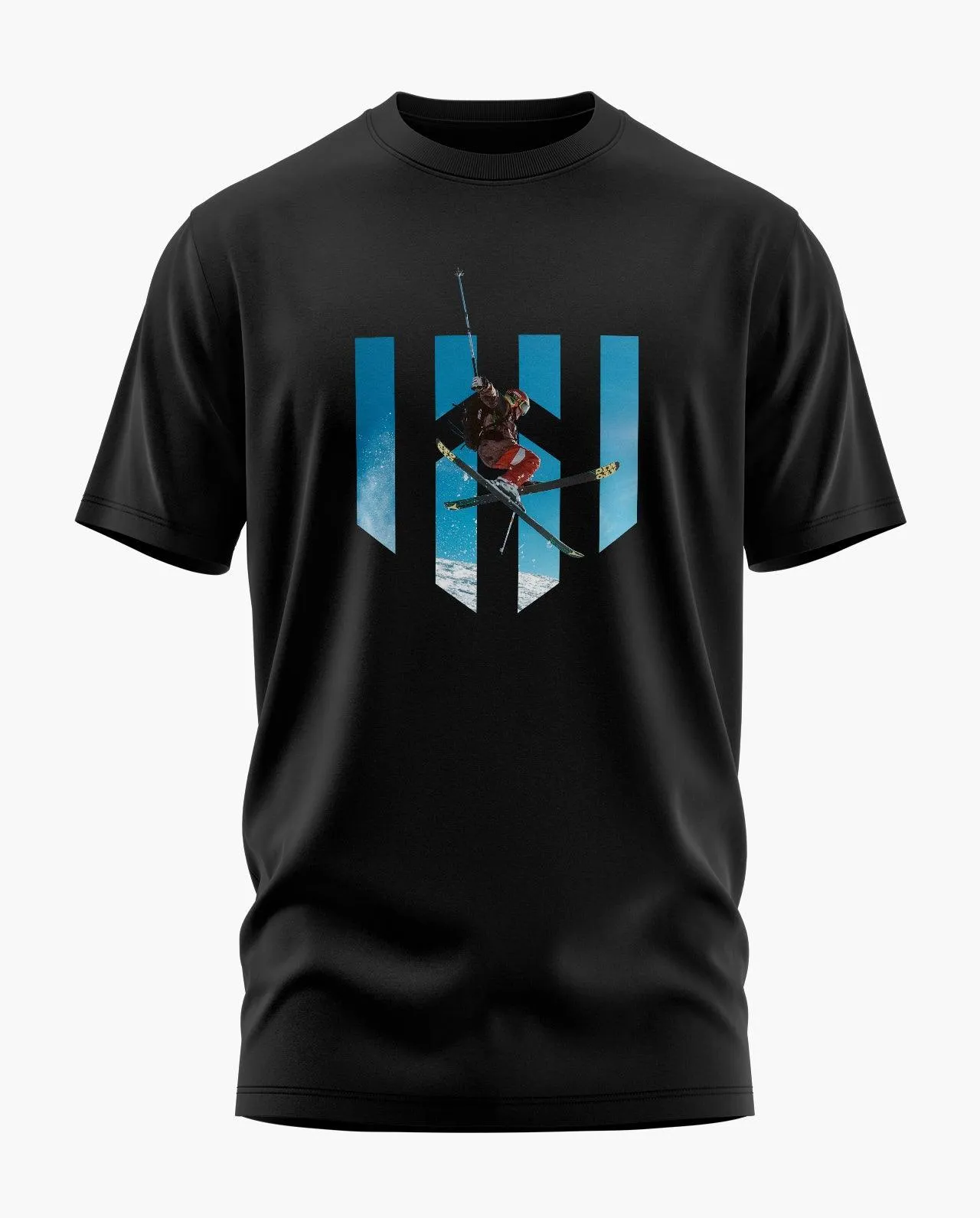 Skiing Signature LuxeSoft Cotton T-Shirt