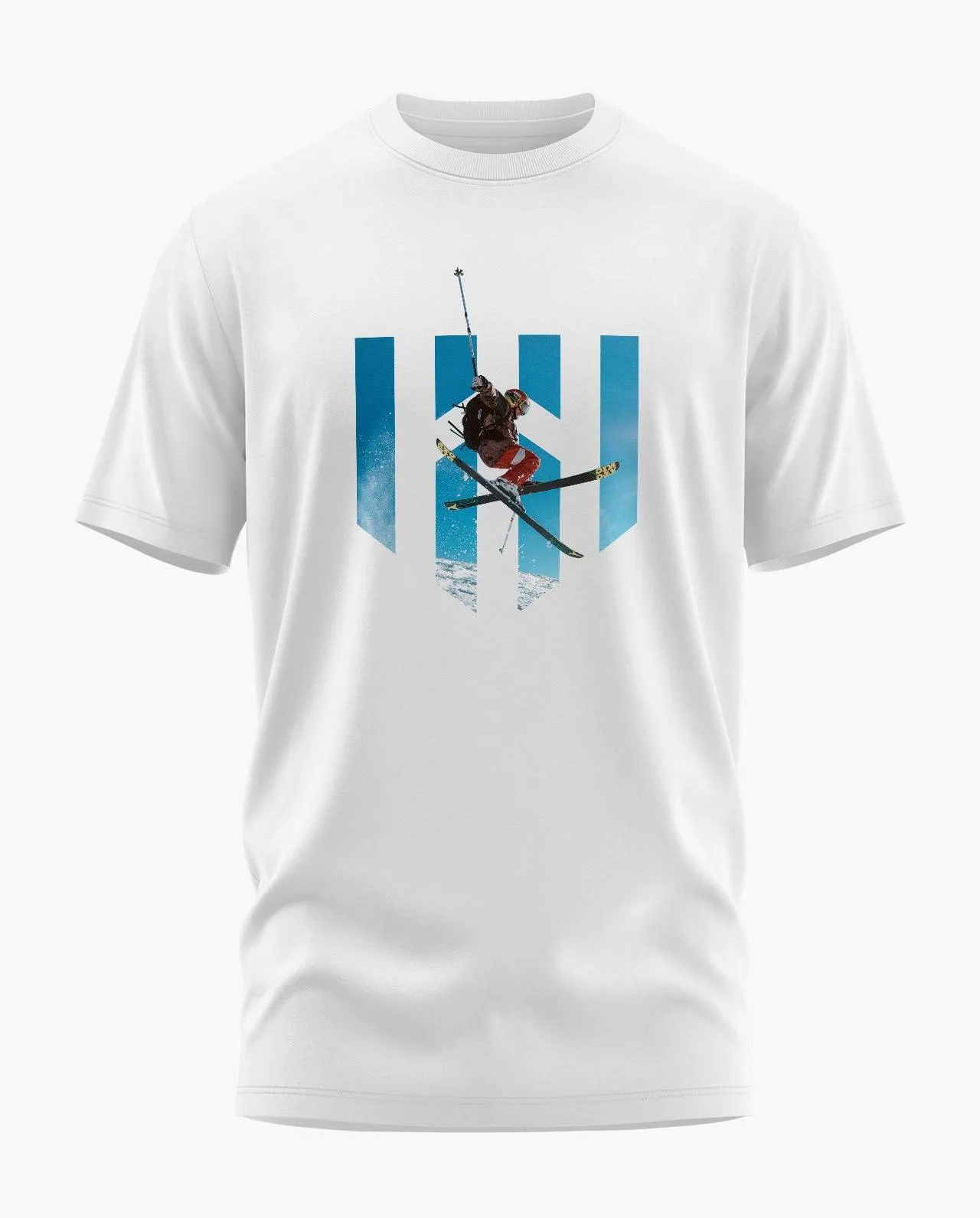 Skiing Signature LuxeSoft Cotton T-Shirt