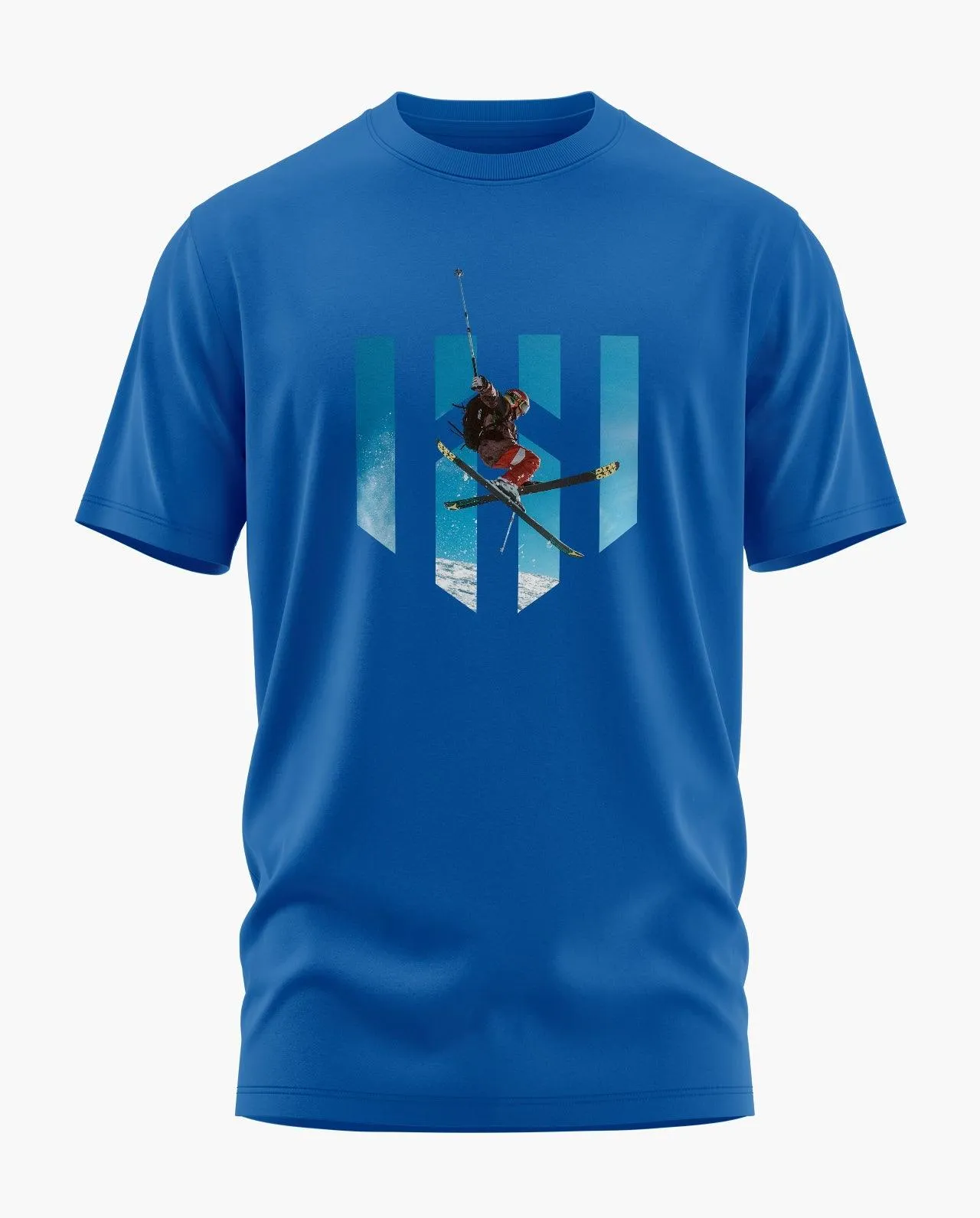 Skiing Signature LuxeSoft Cotton T-Shirt