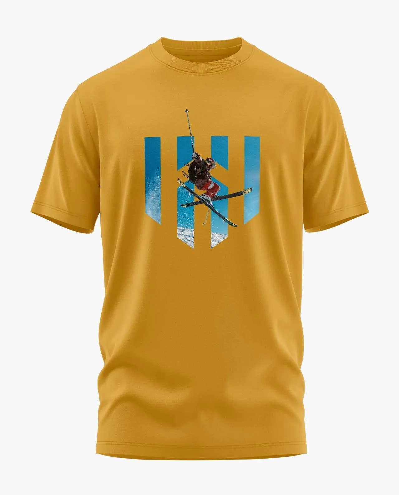 Skiing Signature LuxeSoft Cotton T-Shirt