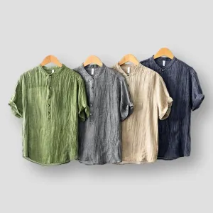 Sky Morris Augusta Summertide Breathable Linen Shirts