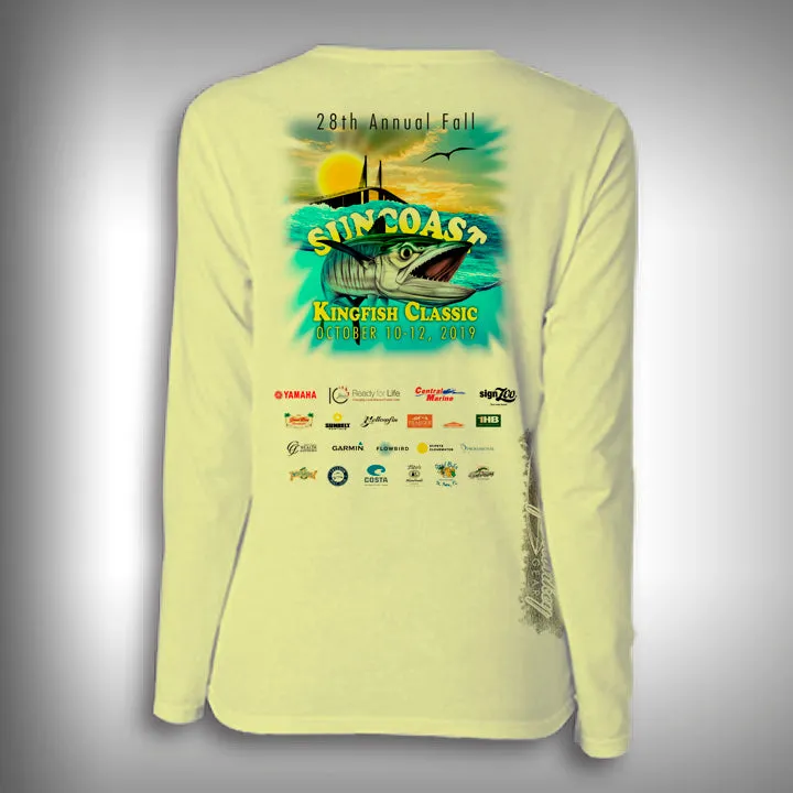 Suncoast Kingfish Classic Women's Scoop Neck Performance Long Sleeve Shirt
